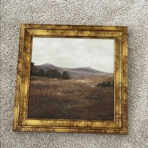 Threshold Gold Framed Landscape Art